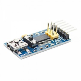 FT232RL USB to Serial 232 TTL Adapter Module for Funduino #8211; Blue (3.3~5V)