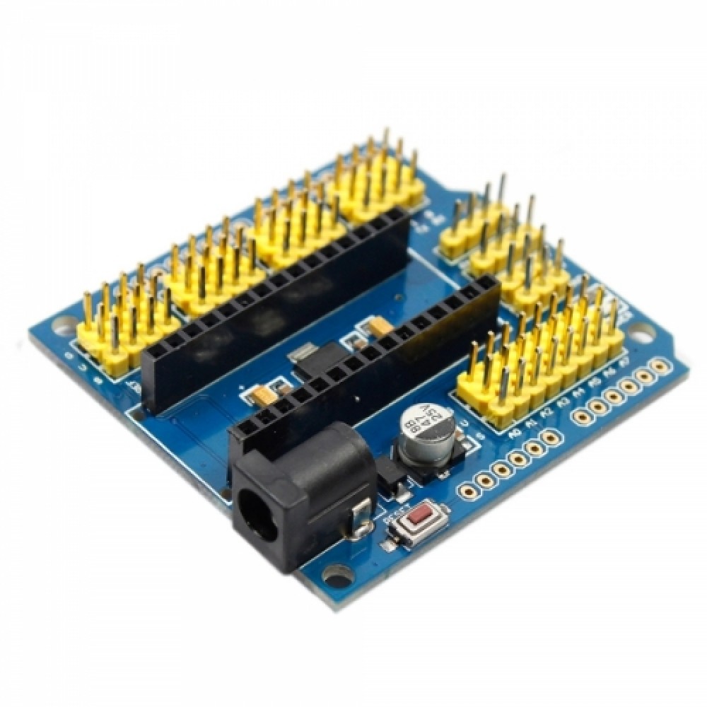 Multifunctional Nano UNO Expansion Board for  Duemilanove 2009/UNO R1 Yellow #038; Blue