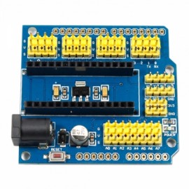 Multifunctional Nano UNO Expansion Board for  Duemilanove 2009/UNO R1 Yellow #038; Blue