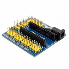 Multifunctional Nano UNO Expansion Board for  Duemilanove 2009/UNO R1 Yellow #038; Blue