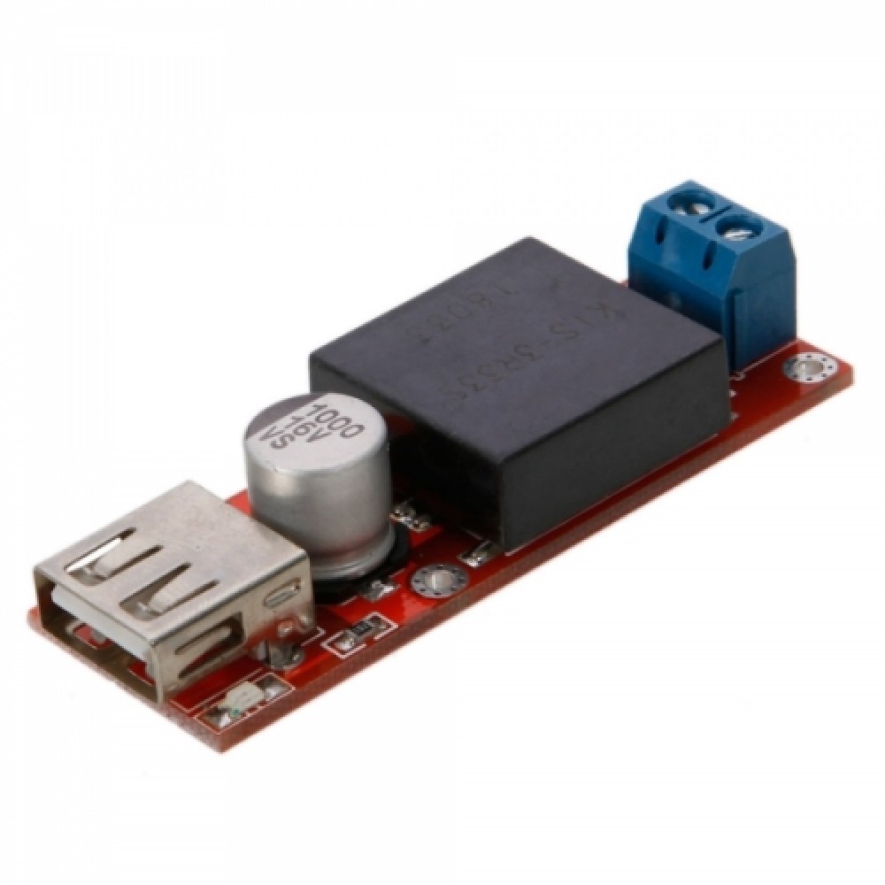 DC 7-24V to DC 5V Synchronous Rectification Reduction Voltage Power Module