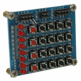 Practical Marquee Keyboard Matrix Push-button Module