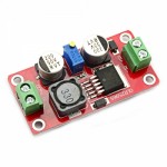 4.5-36V to 1.25-32V 2A Adjustable Buck Regulator Power Module Bidirectional Terminal Red