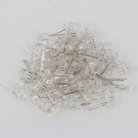 100pcs 5mm RGB Fast Flash LED 5000mcd