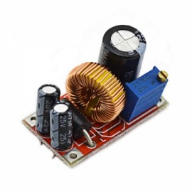 DC 4.5-25V to DC 3-24V Adjustable Voltage Buck Constant Current Car Power Module Red #038; Blue #038; Black