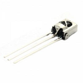 10pcs Universal Infrared Receivers with Metal Shell Silver