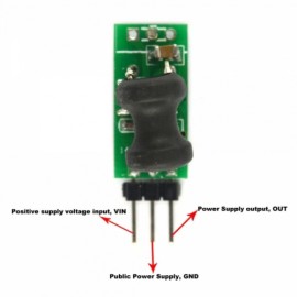  MC34063A Step-up Boost Module/USB Boost (5V Liter 12V, 24V) Green #038; Balck