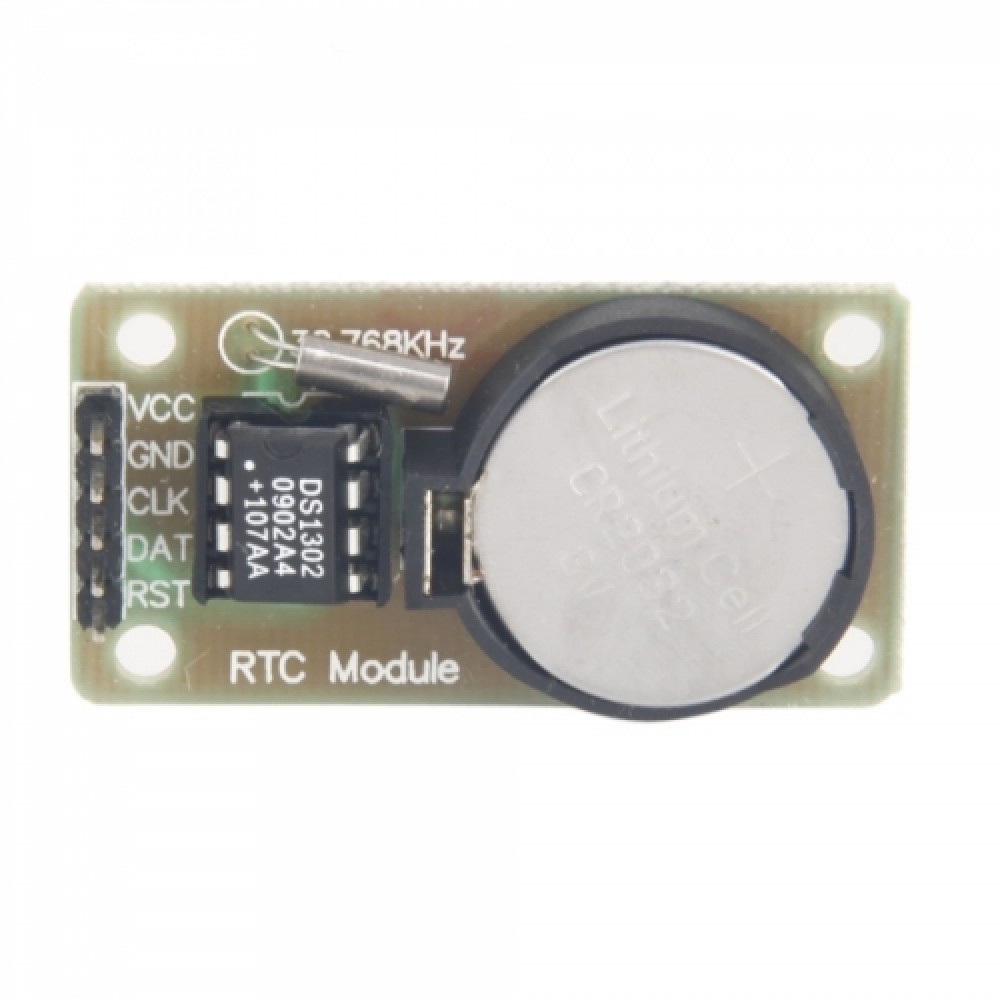 03160223M DS1302 Real Time Clock Module with CR2032 Battery