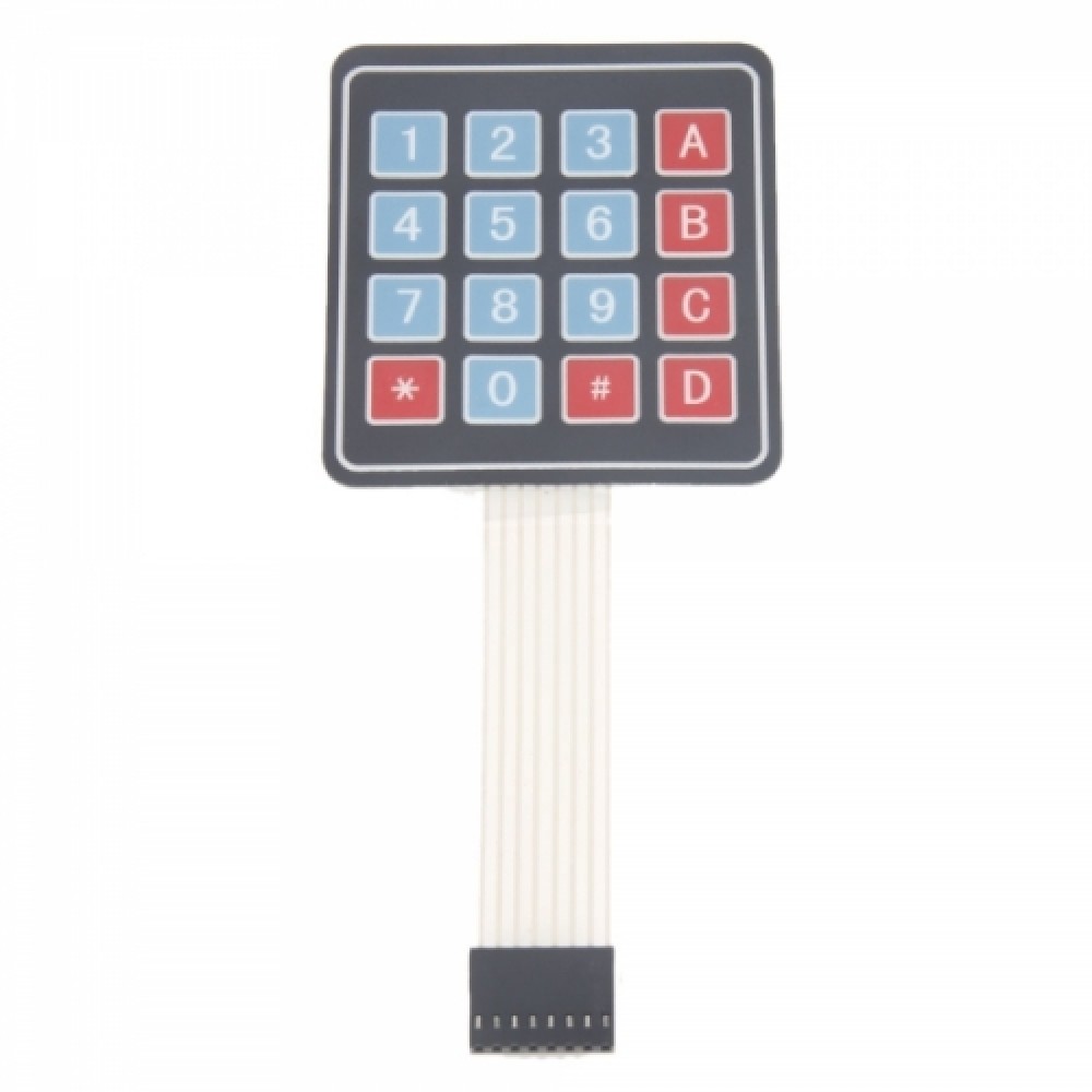 4 x3 Matrix Array 12 Key Membrane Switch Keypad Keyboard