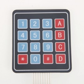 4 x3 Matrix Array 12 Key Membrane Switch Keypad Keyboard