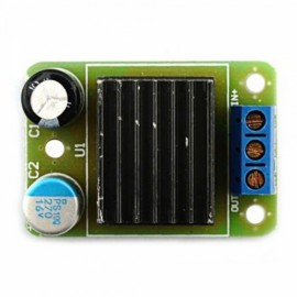 DC 12V to DC 3.3V / 5A Buck Converter Green #038; Black (Input 9-35V)