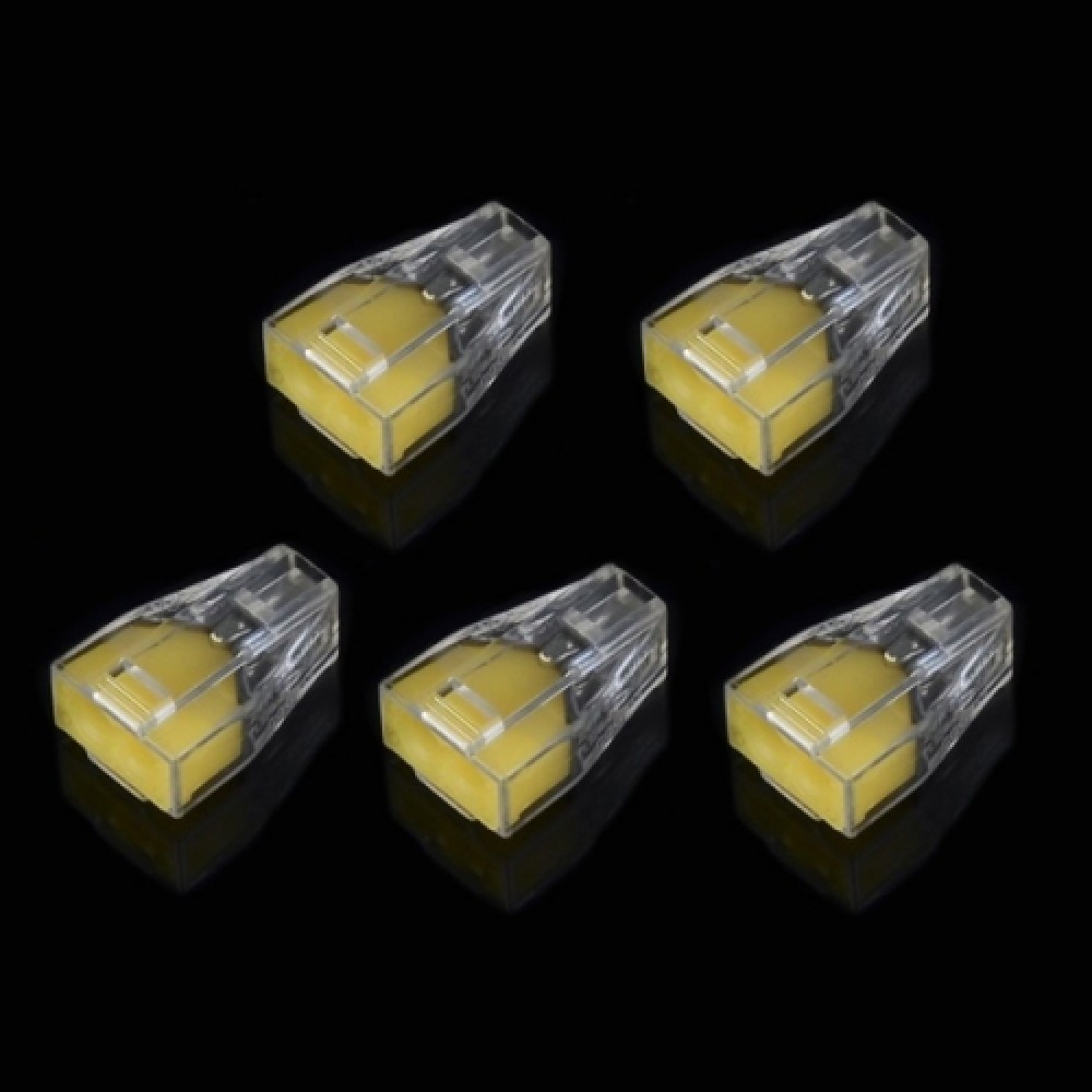 5pcs 05030057M 2 Poles Wire Connector Yellow