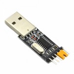  CH340 Module/USB to TTL Converter Adapter Module Black