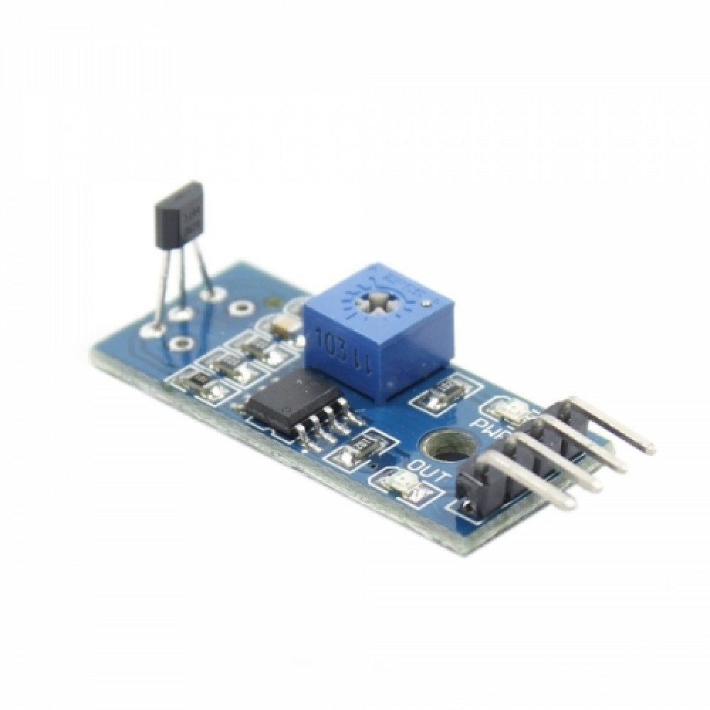 DIY Hall Switch Hall Sensor Module for Smart Car Blue