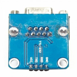 RS232 Serial Port to TTL Converter Module with DuPont Cables Blue