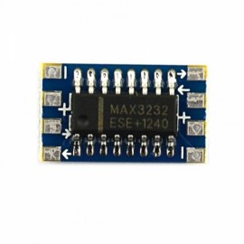 Mini RS232 MAX3232 Level Turn To TTL Level Converter Board / Serial Port Converter Board