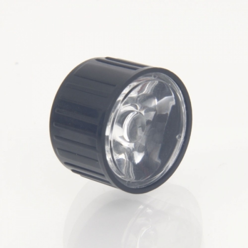 06100005M Power LED Lens 45 Degree Viewing Angle Black